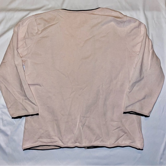 Light Pink Button Up Cardigan - Picture 3 of 3